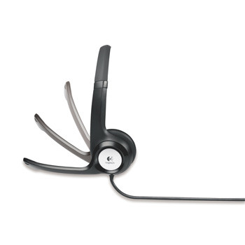 Headset – Logitech H390 – USB – Sort