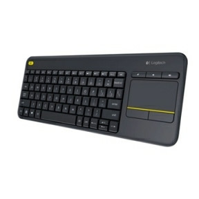 Trådløst tastatur Logitech K400 Plus PAN Nordic Grey