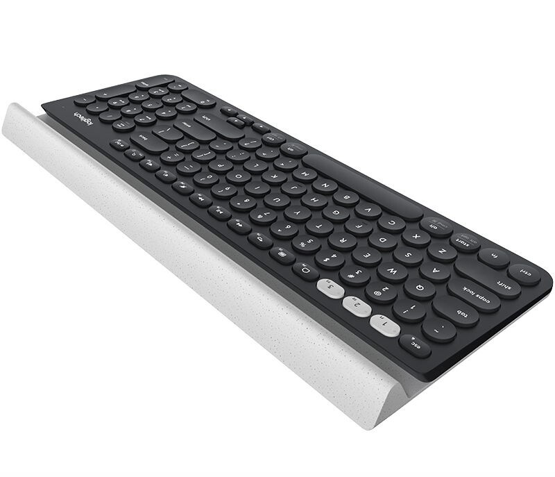 Trådløst tastatur Logitech K780 Multi-Device - Grey/White (Nordic)