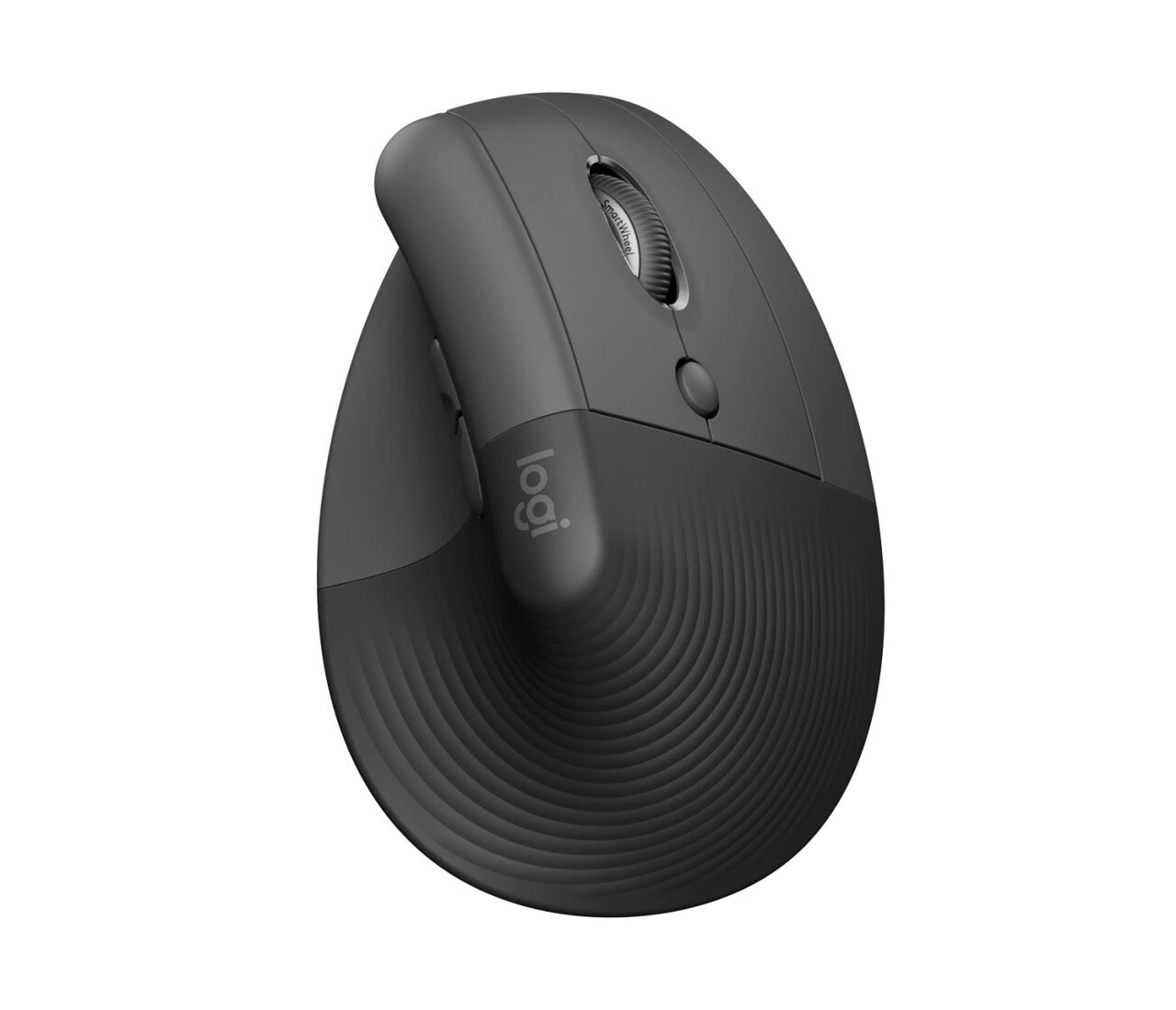 Logitech mus Lift Right Vertical Ergonomic Mouse, Graphite/Black