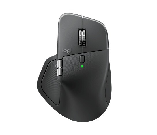 Logitech MX Master 4 Performance Wireless Mouse, Pale Grey