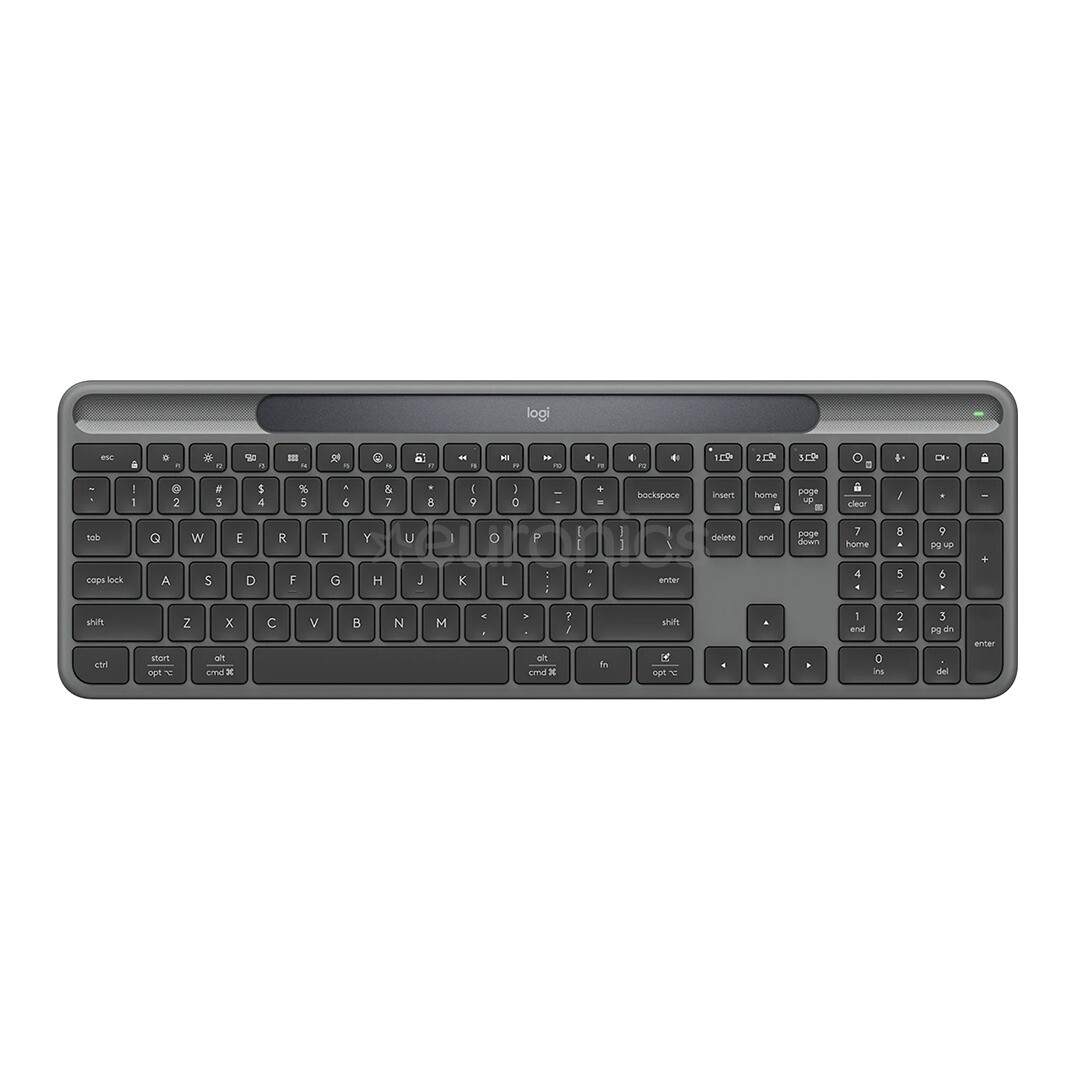 Logitech Slim Solar+ for Business, Graphite (Nordic)
