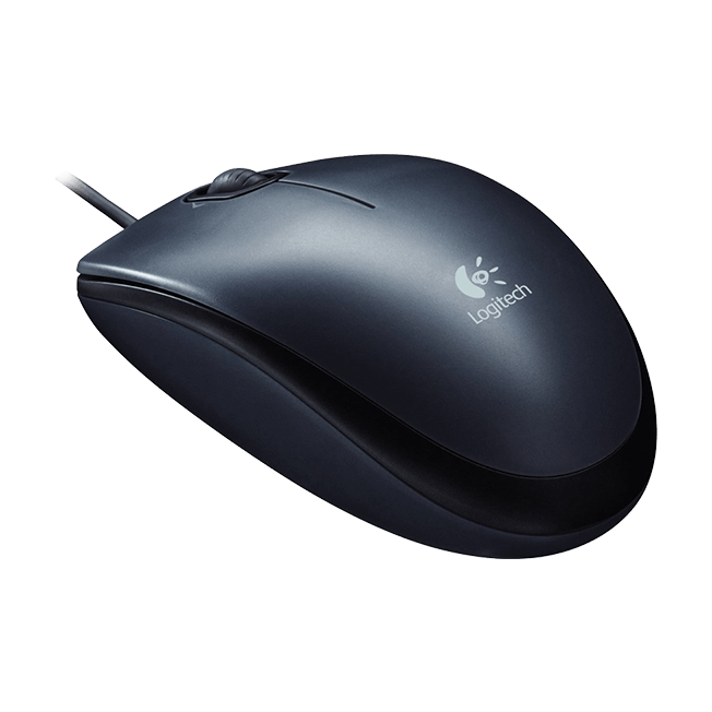 Logitech M100 - Sort optisk mus - Køb billigt på Grafical.dk