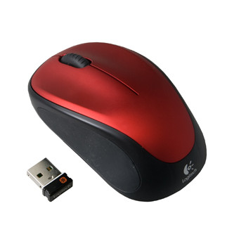 Mus Logitech M235 Wireless Mouse Red
