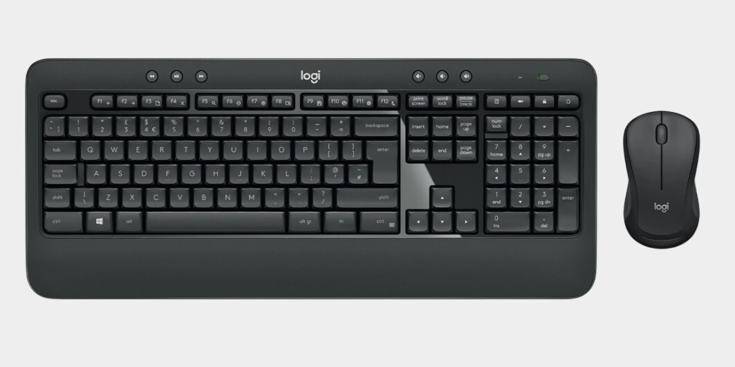 4 stk. Logitech MK540 Wireless Desktop Set, Black (French)