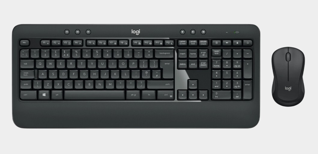 4 stk. Logitech MK540 Wireless Desktop Set, Black (Italian)
