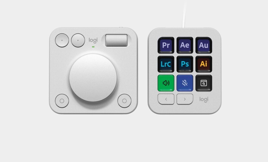 Logitech MX Creative Console, graphite