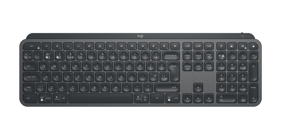 Trådløst tastatur Logitech MX Keys Business, Graphite (Nordic)