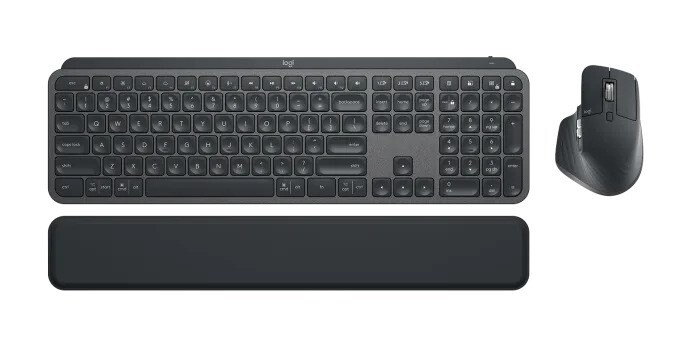 Trådløs tastatur og mus Logitech MX Keys Combo for Business Gen 2 Graphite Nordic