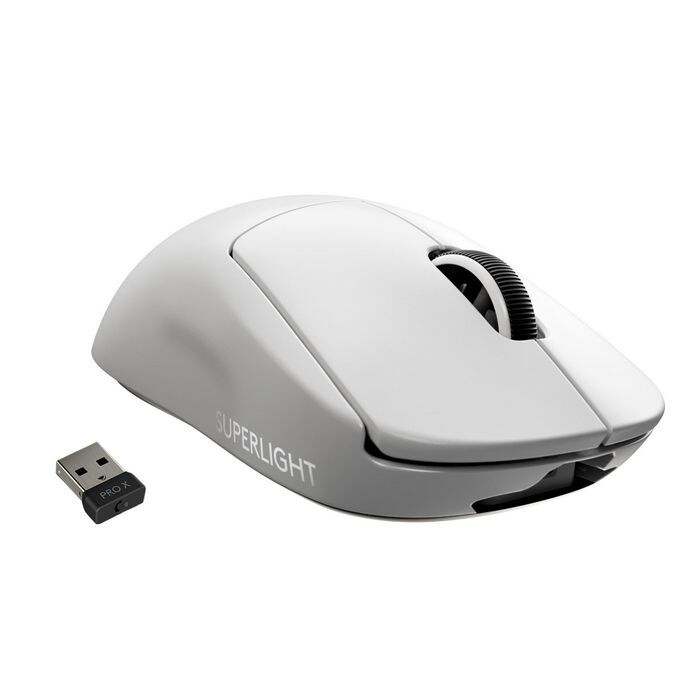 Logitech PRO X SUPERLIGHT Wireless Gaming Mouse, White