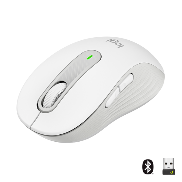 Trådløs mus Logitech Signature M650 L for Business Off-White