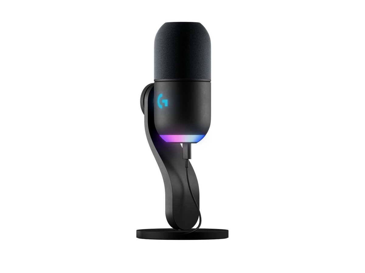 Mikrofon Logitech Yeti GX Dynamic RGB Gaming Mic with LIGHTSYNC, Sort
