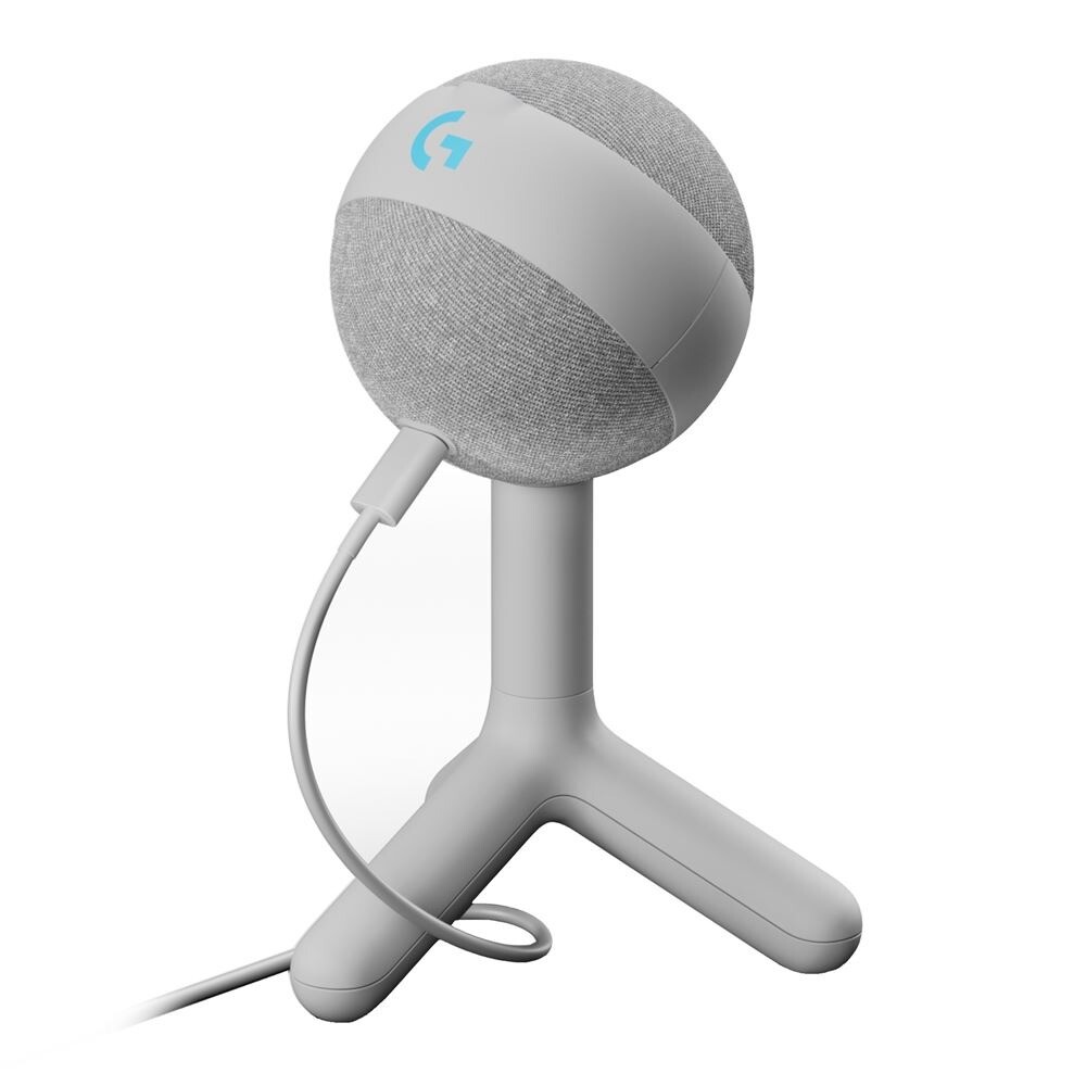 Mikrofon Logitech Yeti Orb RGB Gaming Mic with LIGHTSYNC, Off-white