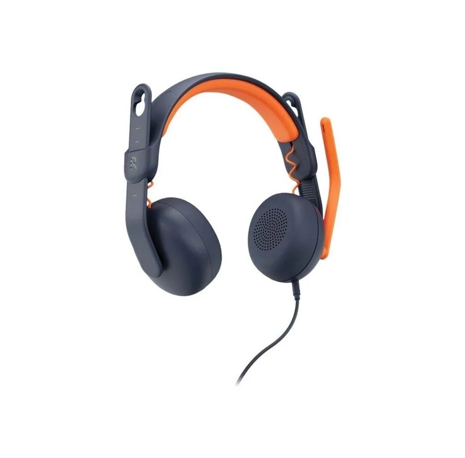 Headset Logitech Zone Learn On-Ear AUX - Classic Blue (Edu)