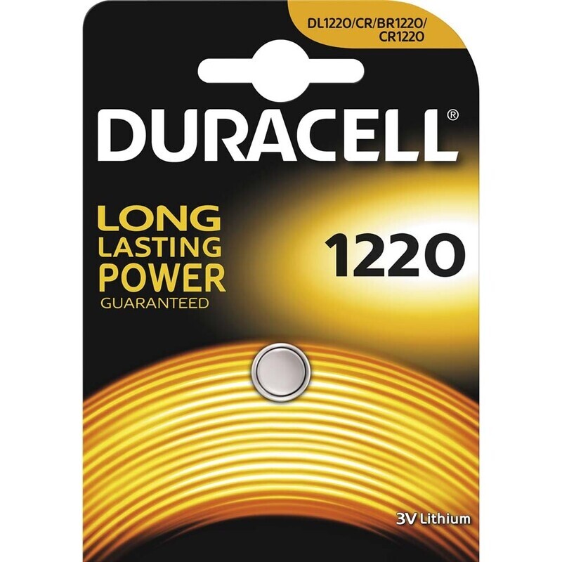 Batteri Duracell Electronics 1220 1stk