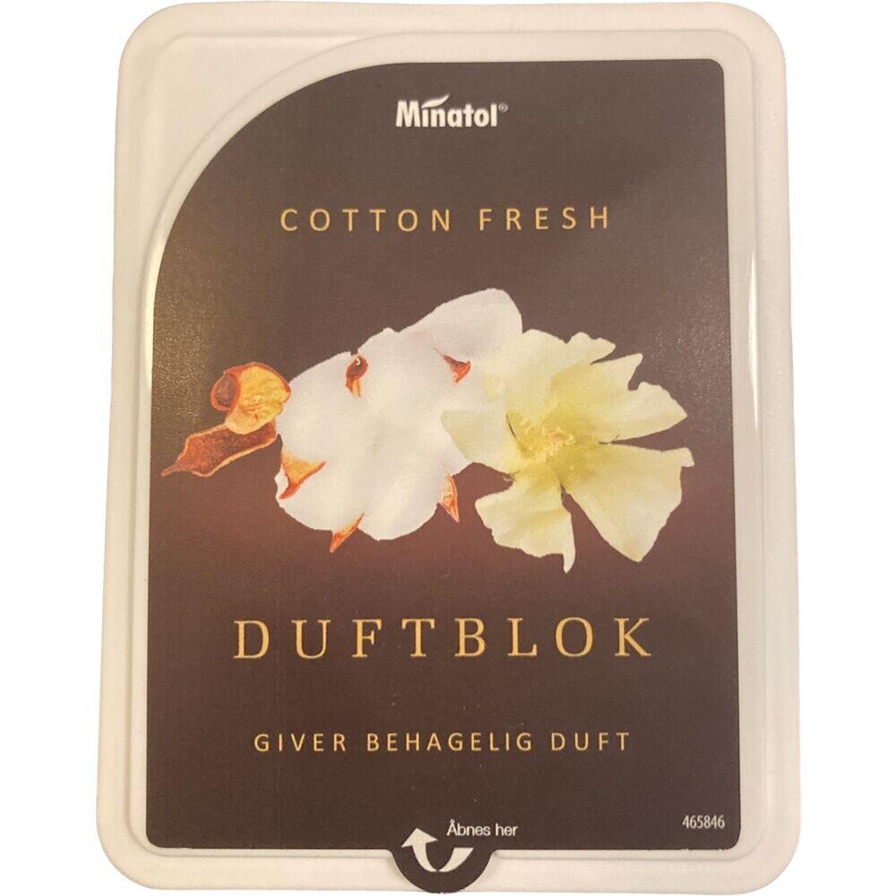 Luftfrisker - Minatol - Cotton Fresh - Uden farve, med parfume - 14 stk