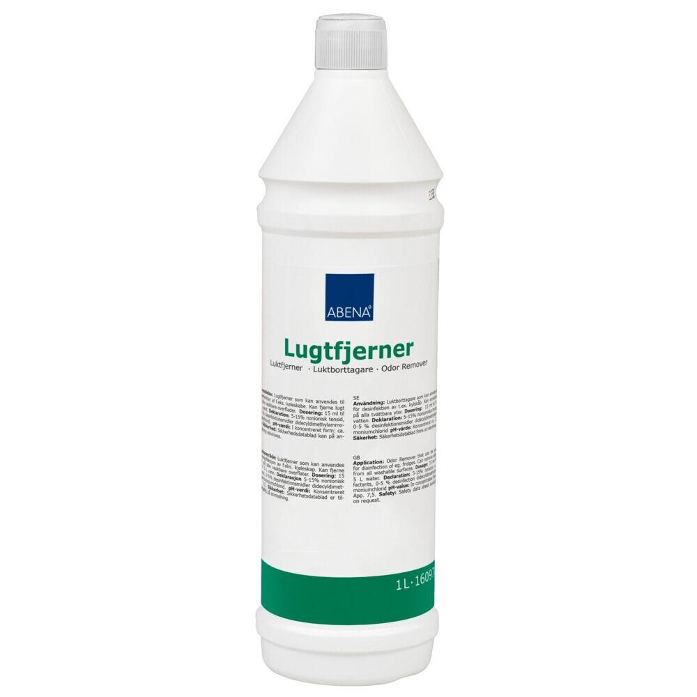 Lugtfjerner - ABENA - Desinficerende - Uden farve og parfume - 1 L