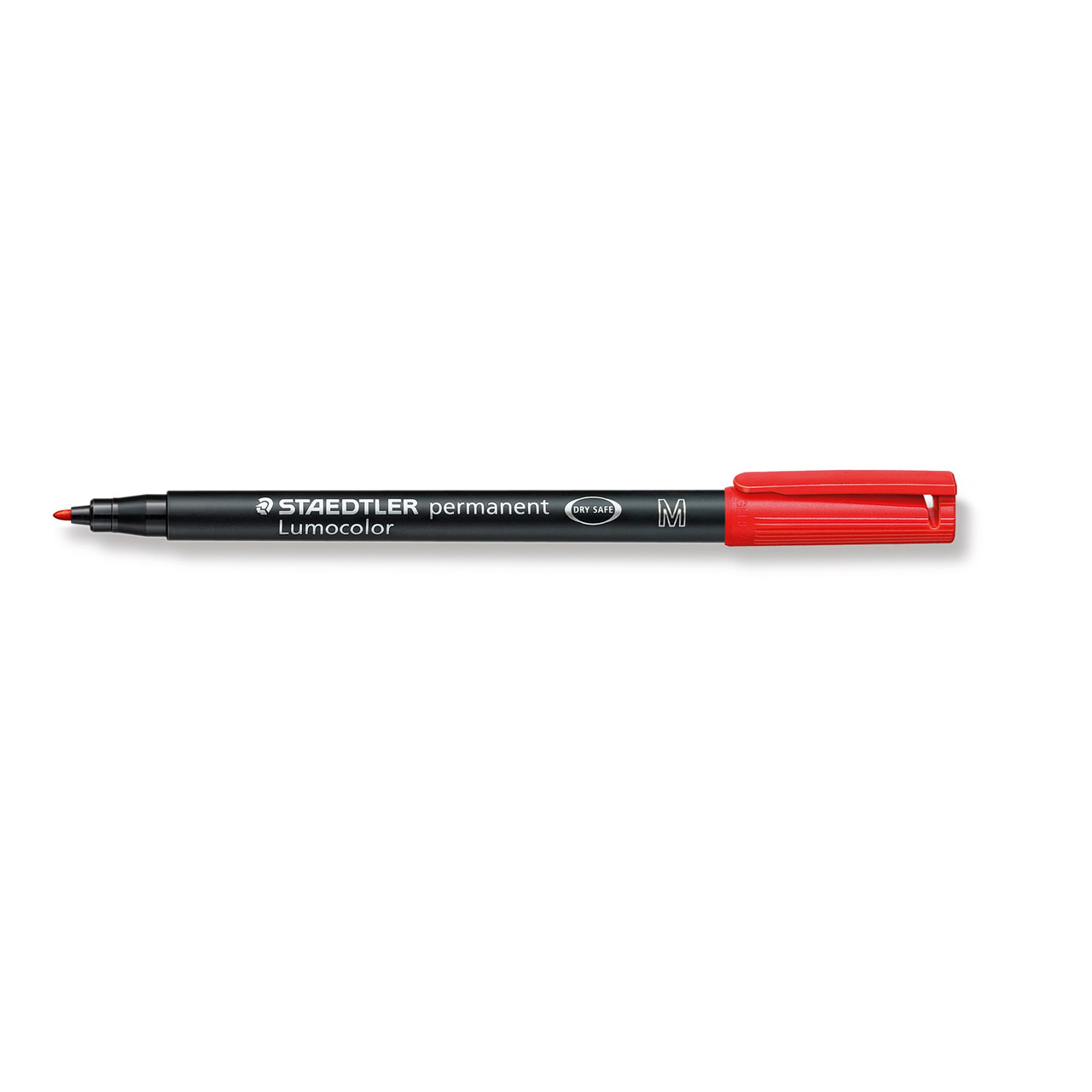 Lumocolor 317-2 - permanent OH pen rød M 0,8-1 mm - 10 stk
