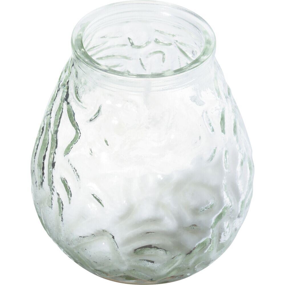 Lysbowle Bolsius hvid 70 timer - 12 stk