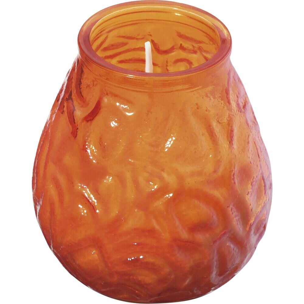 Lysbowle Bolsius orange 70 timer - 12 stk