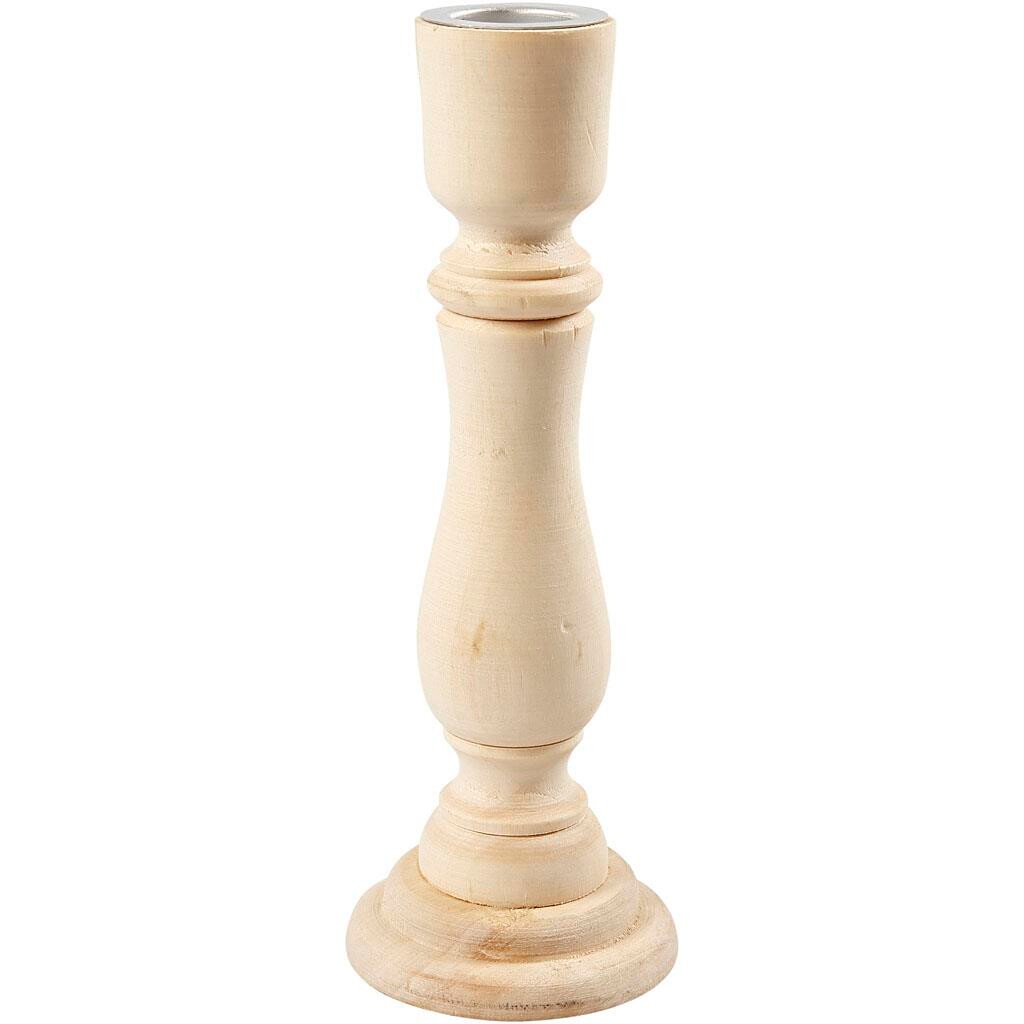 Lysestage højde 16,5 cm - poppel