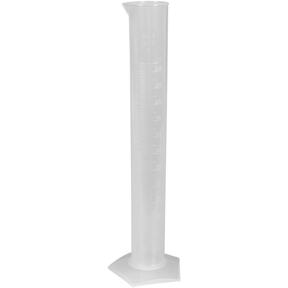 Målecylinder i plast - 250 ml - 12stk