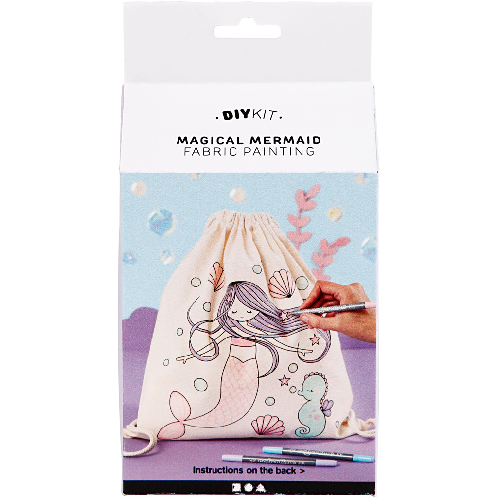 DIY kit magisk havfrue | tekstildekoration