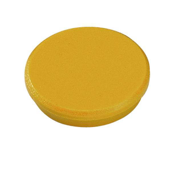 Magneter Dahle 32mm rund gul 10stk/æsk bærekraft 0,8kg