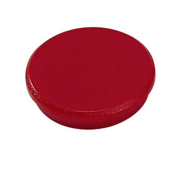 Magneter Dahle 32mm rund rød 10stk/æsk bærekraft 0,8kg