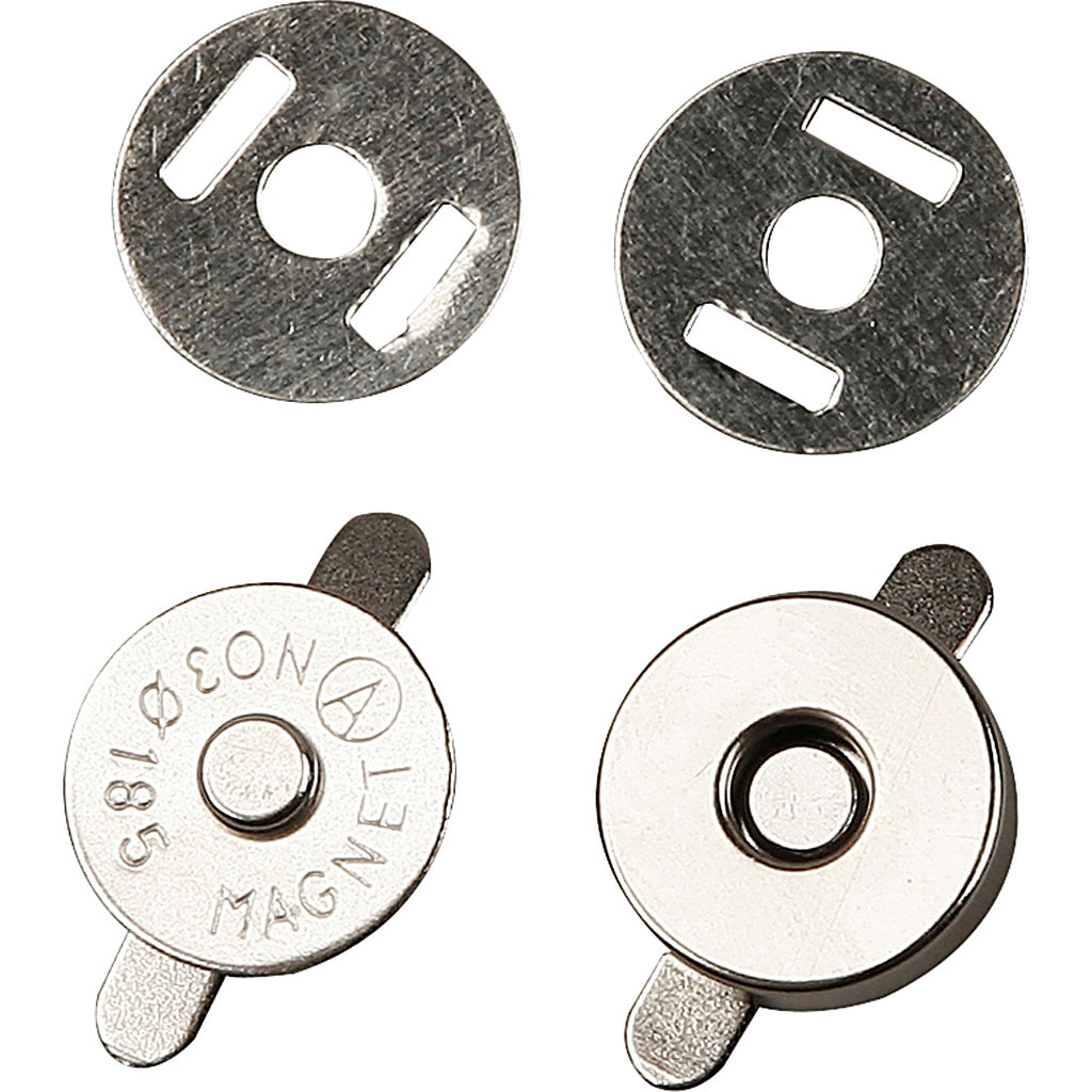 Magnetlås diameter 18 mm | 25 stk.