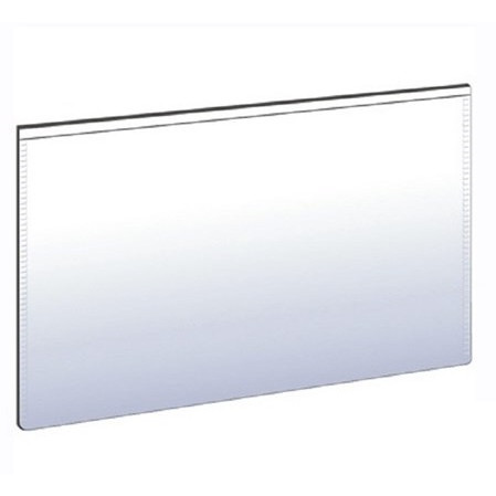 Magnetlommer - 5 x 10 cm med åbning på lang side - 10 stk i pakke