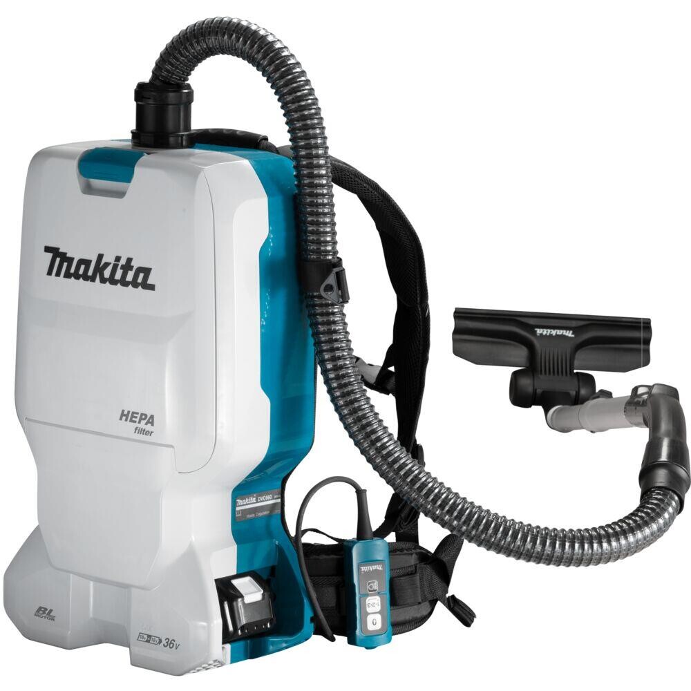 Makita Rygstøvsuger LXT 18V 1-rums 6 L