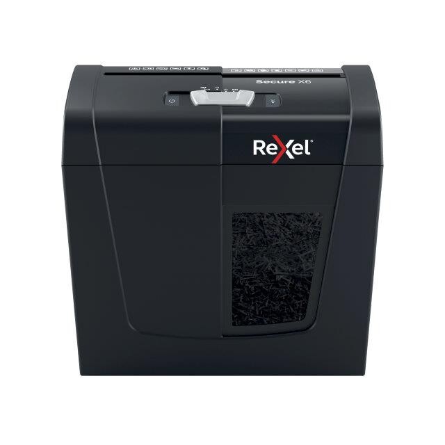 Makuleringsmaskine Rexel Secure X6 P4 sort