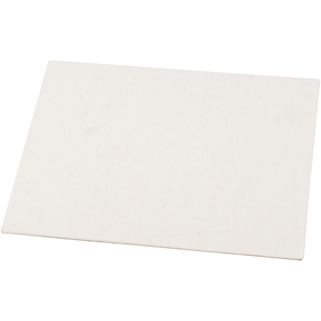 Malerplade - A5 15x21 cm - 3 mm - Hvid