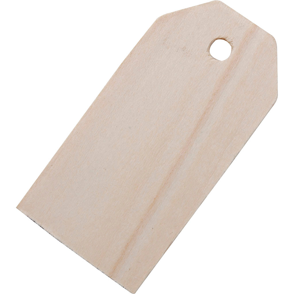 Manillamærker størrelse 30 x 60 mm - 10 stk.
