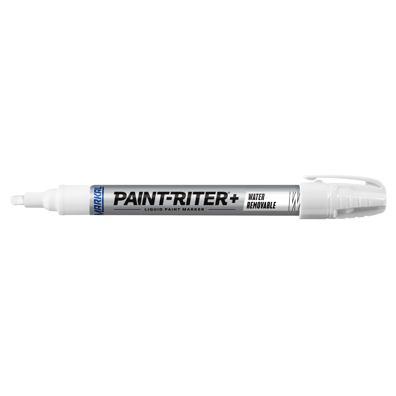 12 stk. Industritusch Markal Paint-Riter+ Water Removable White