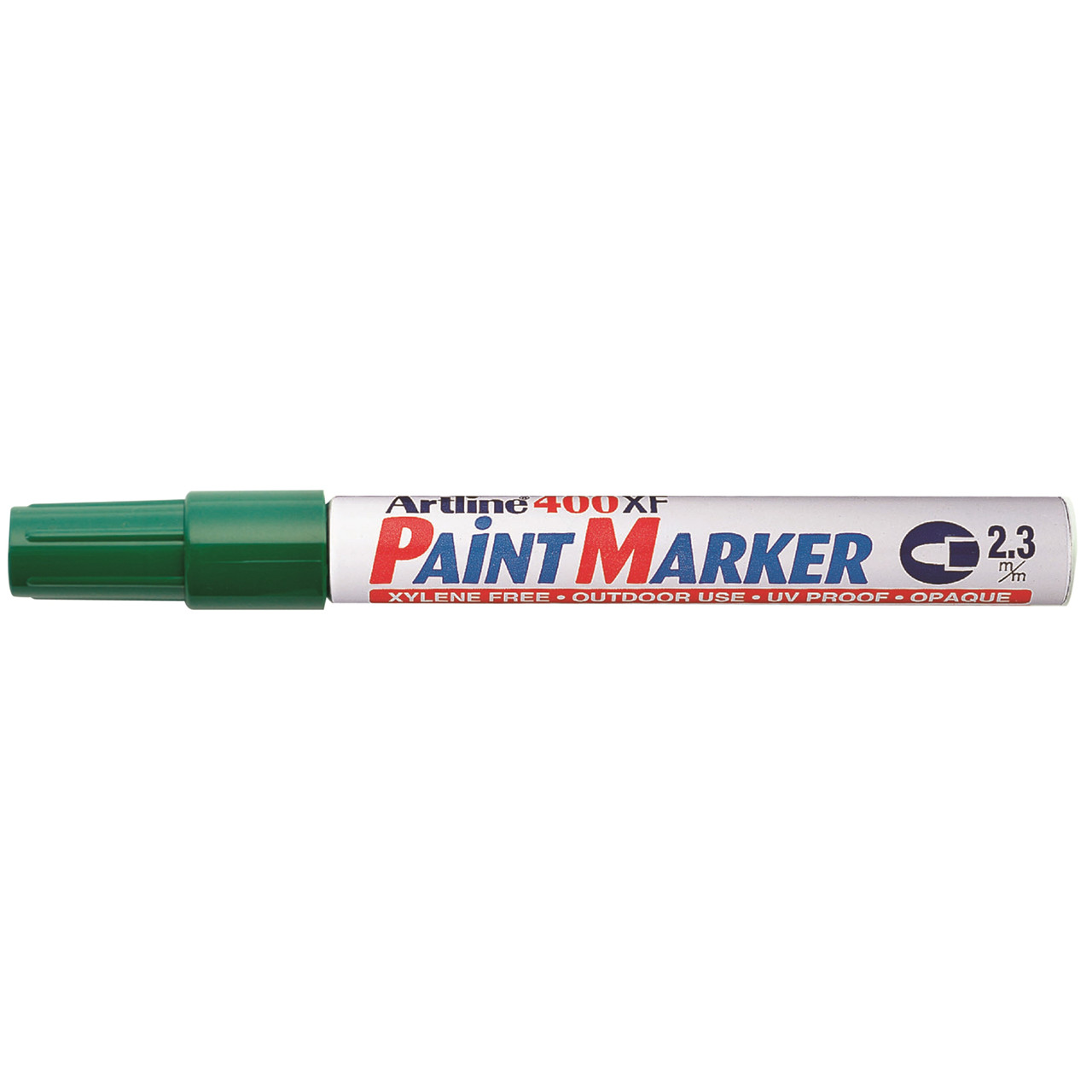 12 stk. Marker Artline 400XF Paint grøn