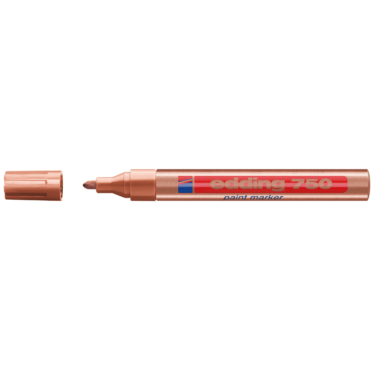 Edding 750 Marker - Permanent kobber farve 2-4 mm - 10 stk