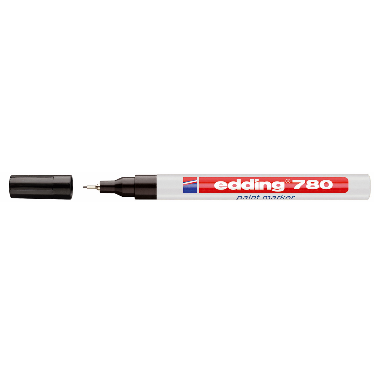 Edding 780 paint marker - Sort permanent extra fine 0,8 mm - 10 stk