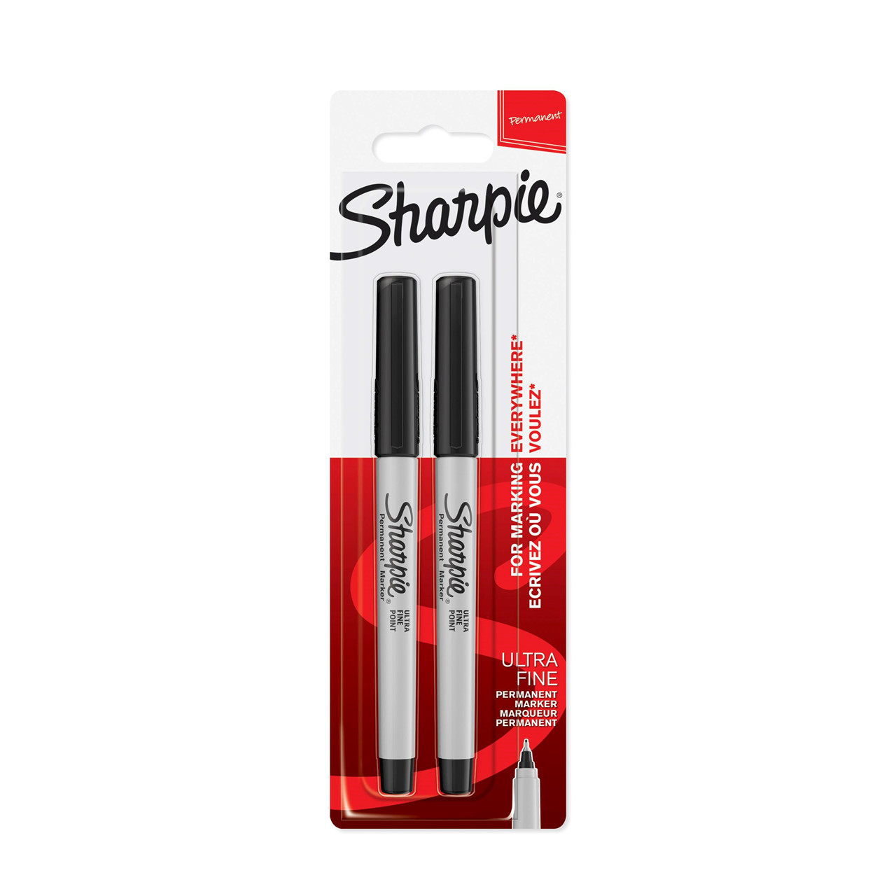 Sharpie tusser Marker Ultra Fine 0,3mm sort