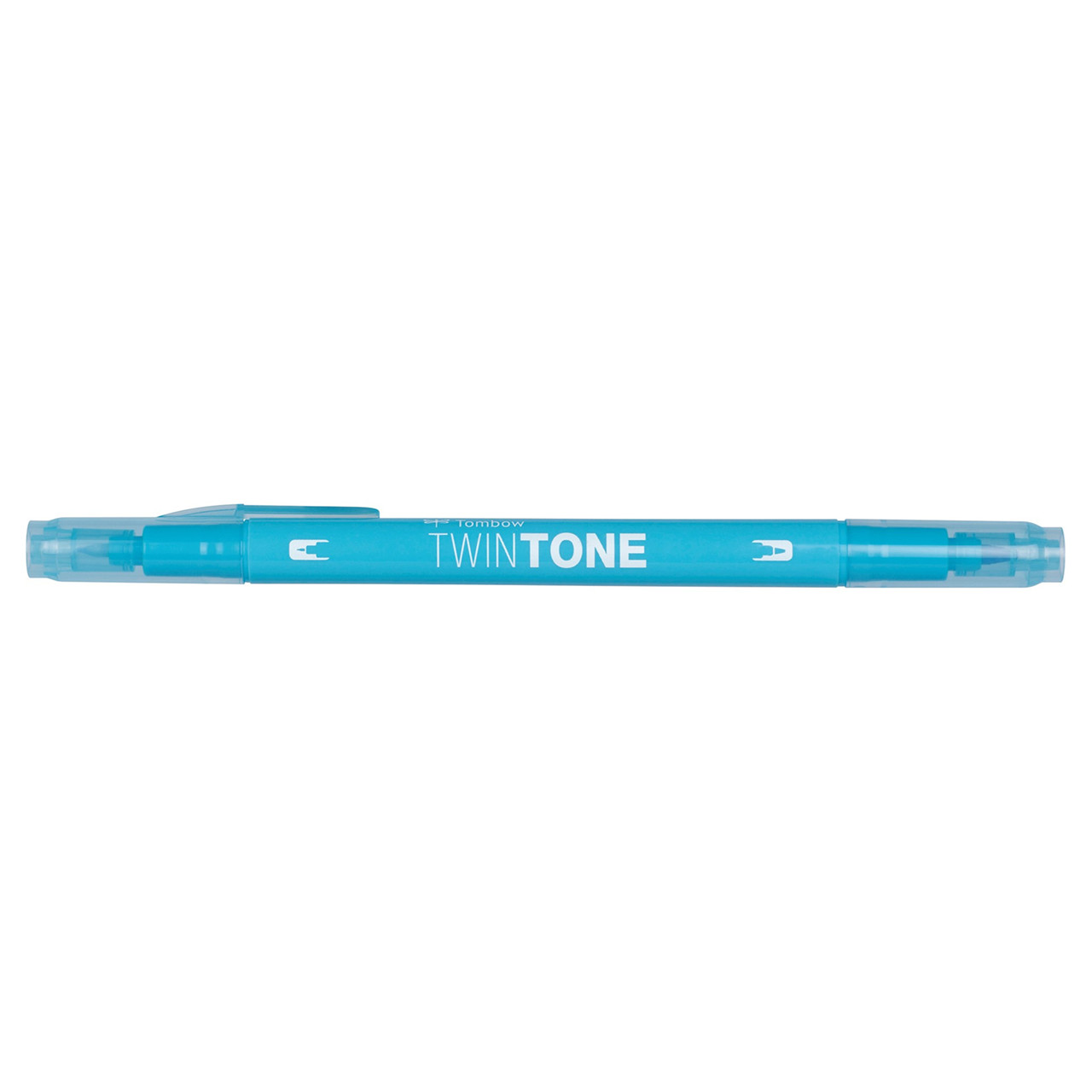 6 stk. Marker Tombow TwinTone light blue 0,3/0,8