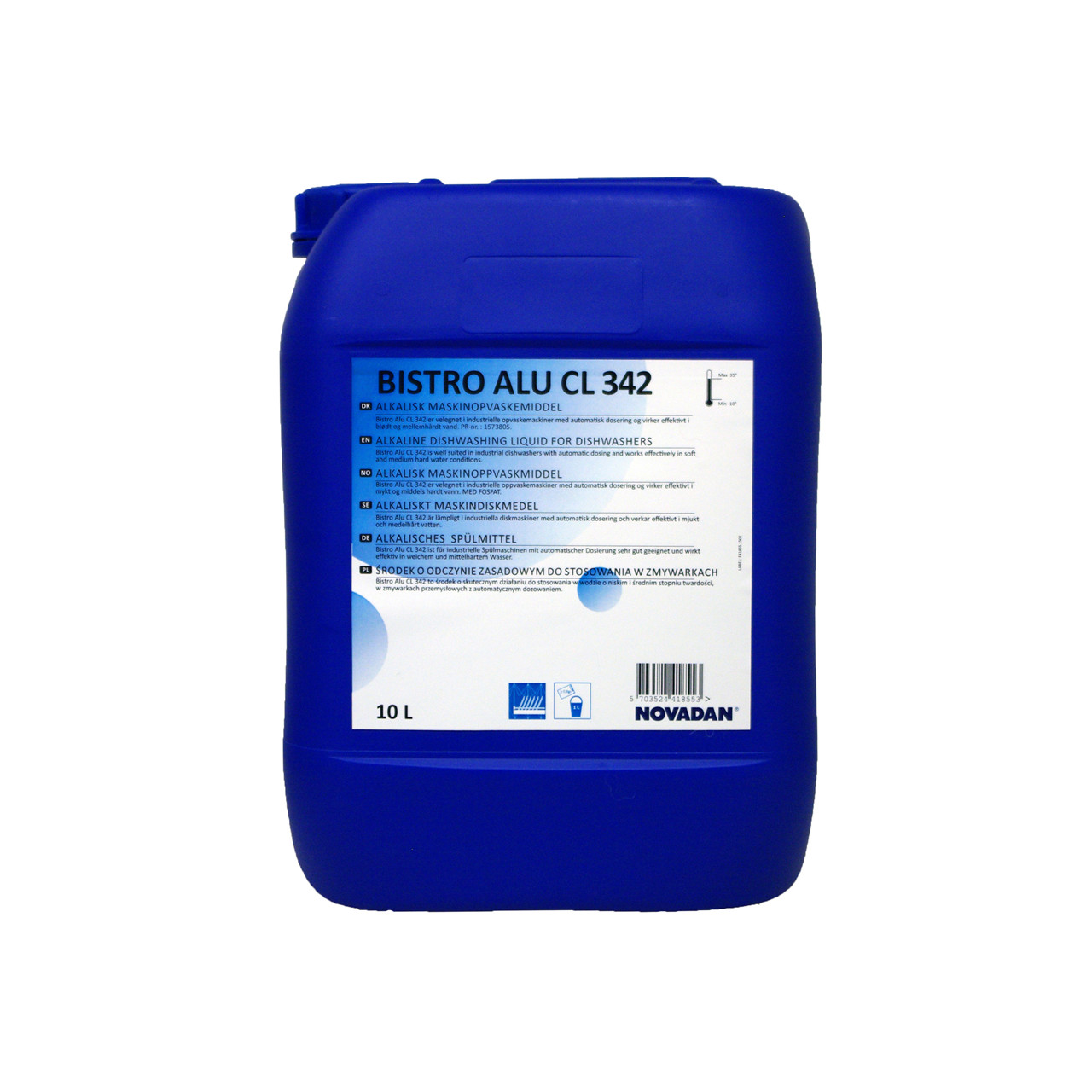 Maskinopvask - Novadan Bistro Alu CL 342 - 10 liter