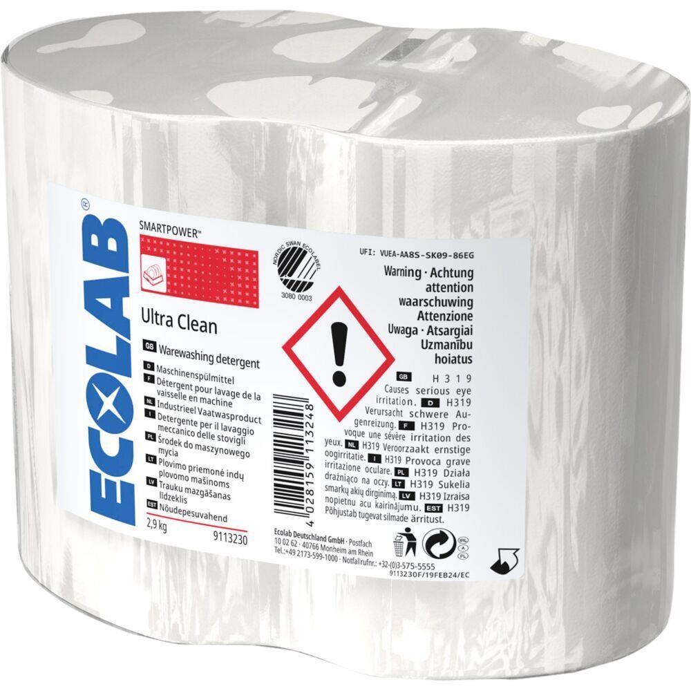 Maskinopvask - Ecolab Smartpower Ultra Clean - uden klor - 2,9 kg