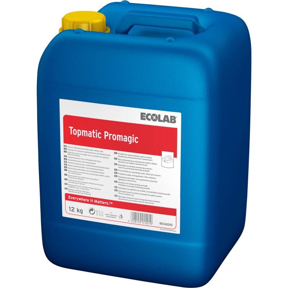 Maskinopvask - Ecolab Topmatic Promagic - Alusikker, med farve og parfume - 12 L