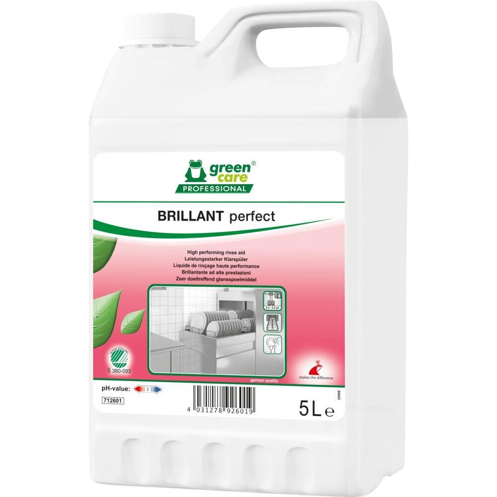 Afspænding Green Care Professional BRILLIANT perfect 5 L uden klor, farve og parfume - 2 stk