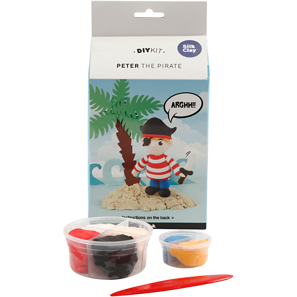 DIY kit Funny Friends Peter the Pirate | 1 sæt