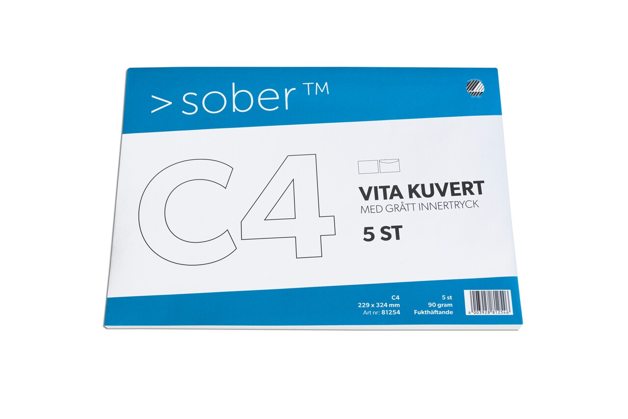 10 stk. Kuverter Mayer Mailman hvid C4 90g (5) - Køb minimum 10 stk.
