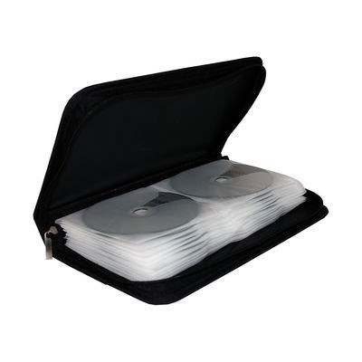 CD mappe - MediaRange CD Wallet til 48 CD skiver - Sort