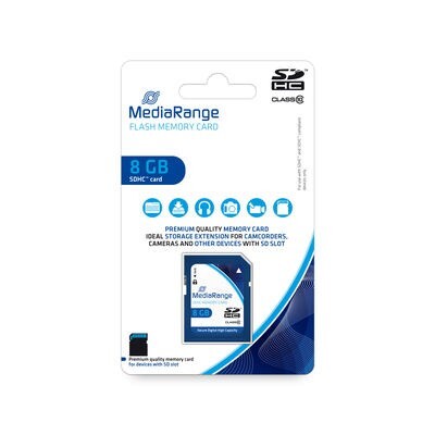 Memory card Mediarange SDHC Class 10 8GB
