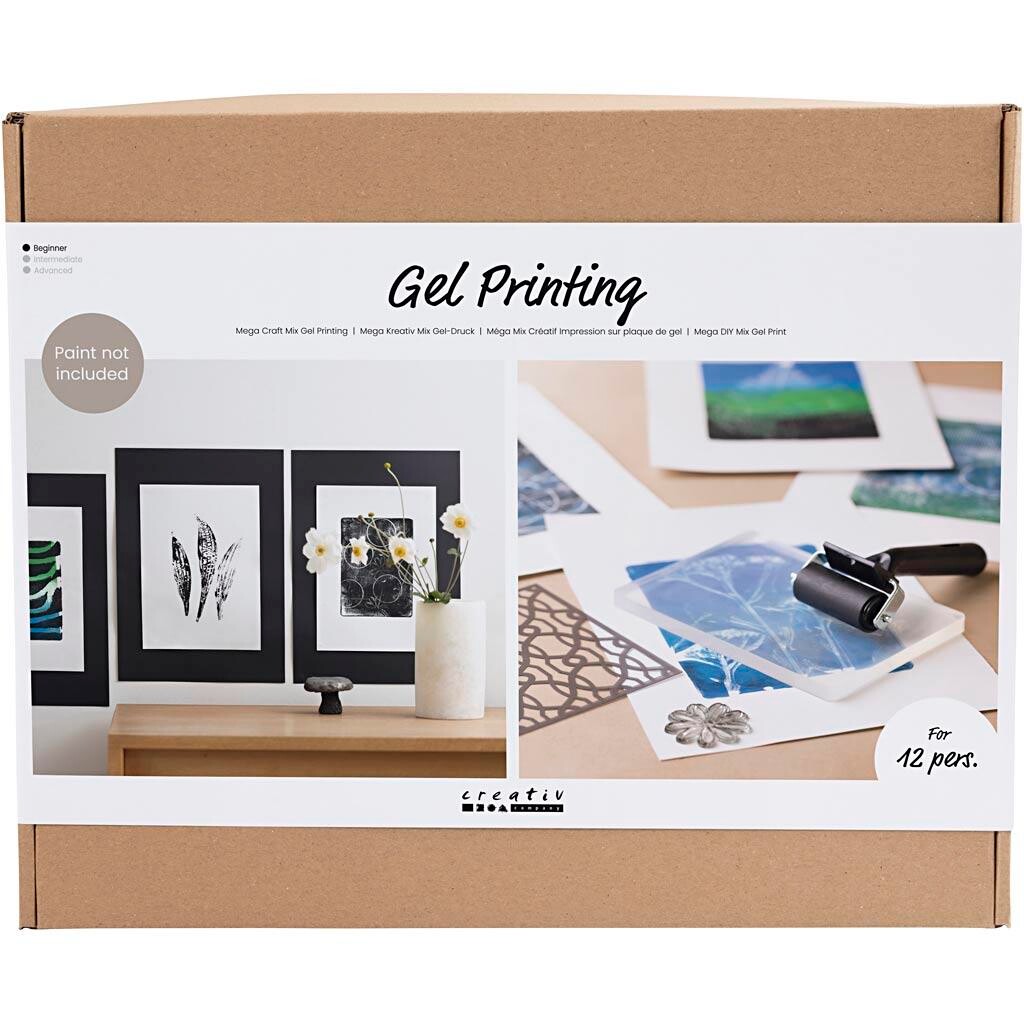 Mega DIY Mix Gel Print
